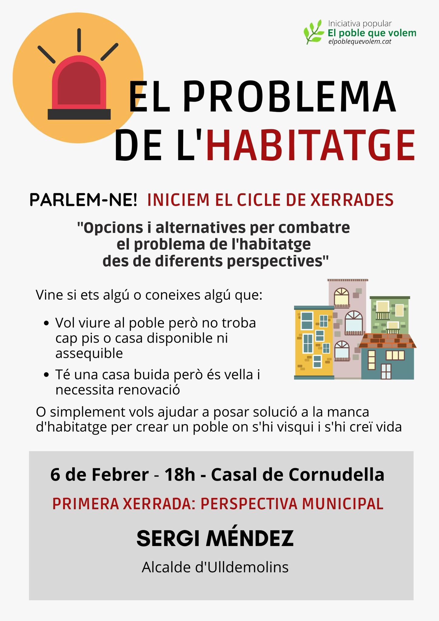 Cicle de xerrades (I) – Perspectiva municipal – Sergi Méndez