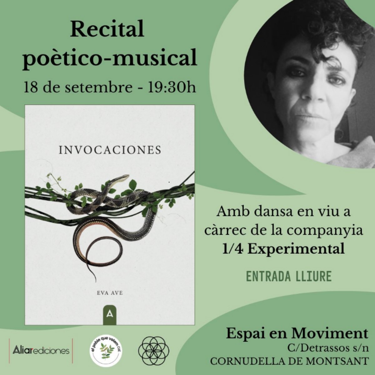 Recital poètico-musical Eva Ave
